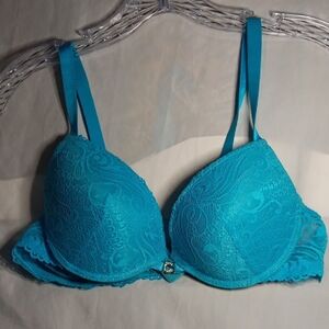 Coobie Vibrant Turquoise Lace Bra